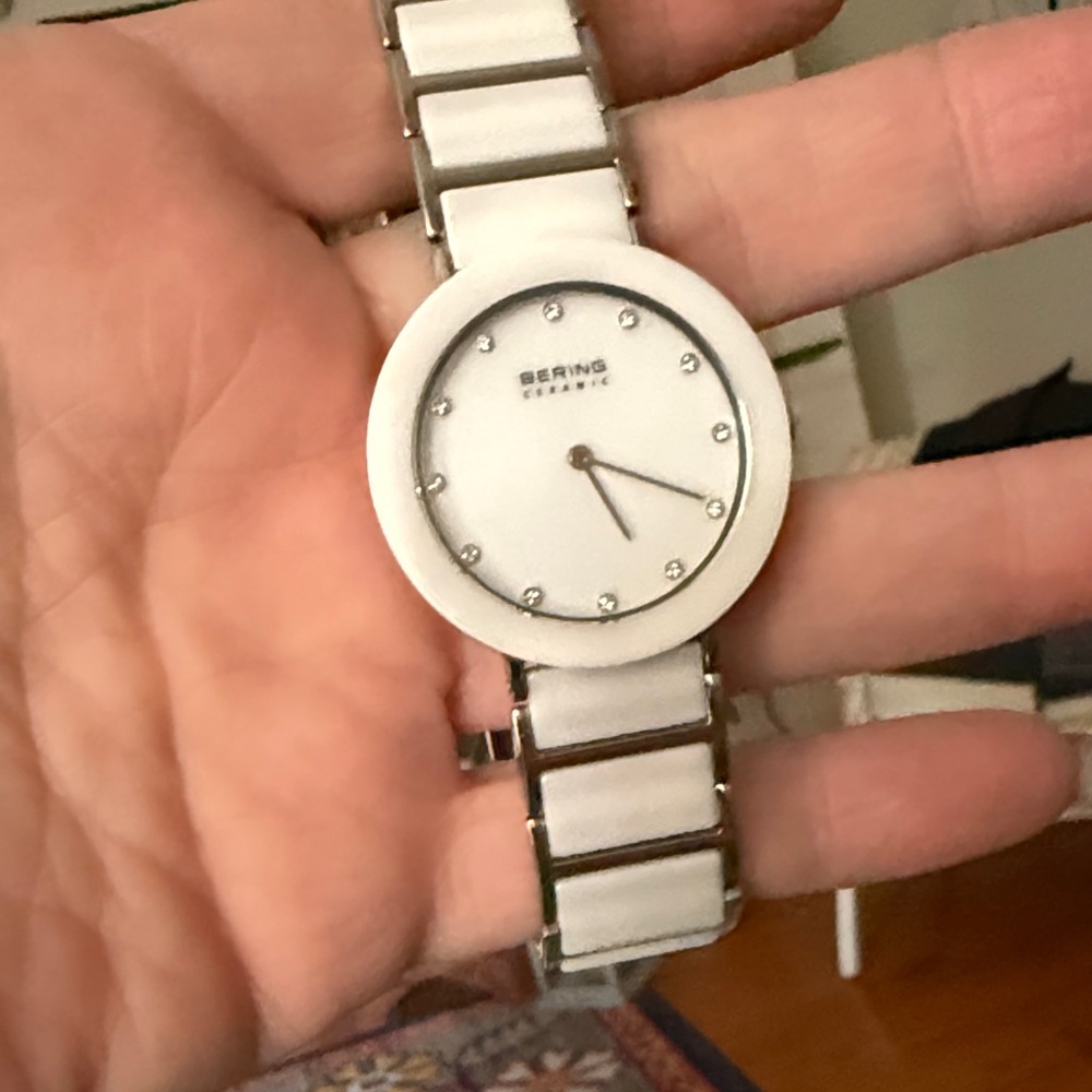 BERING Ceramic Polished With Swarovski Crystals - Picture 5 of 6